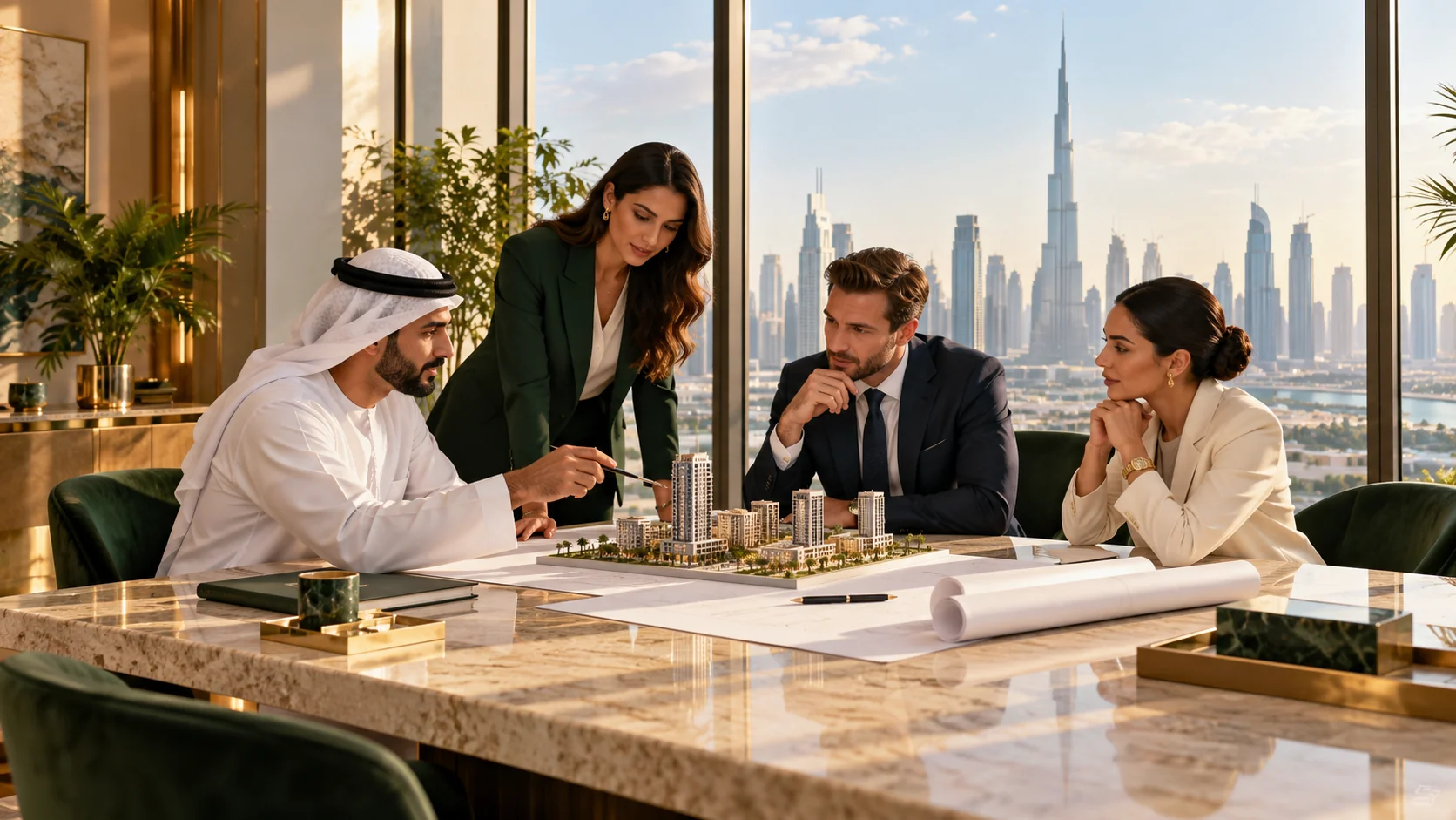 Editorial illustration: Choosing a UAE Business Setup: Start With the Activity