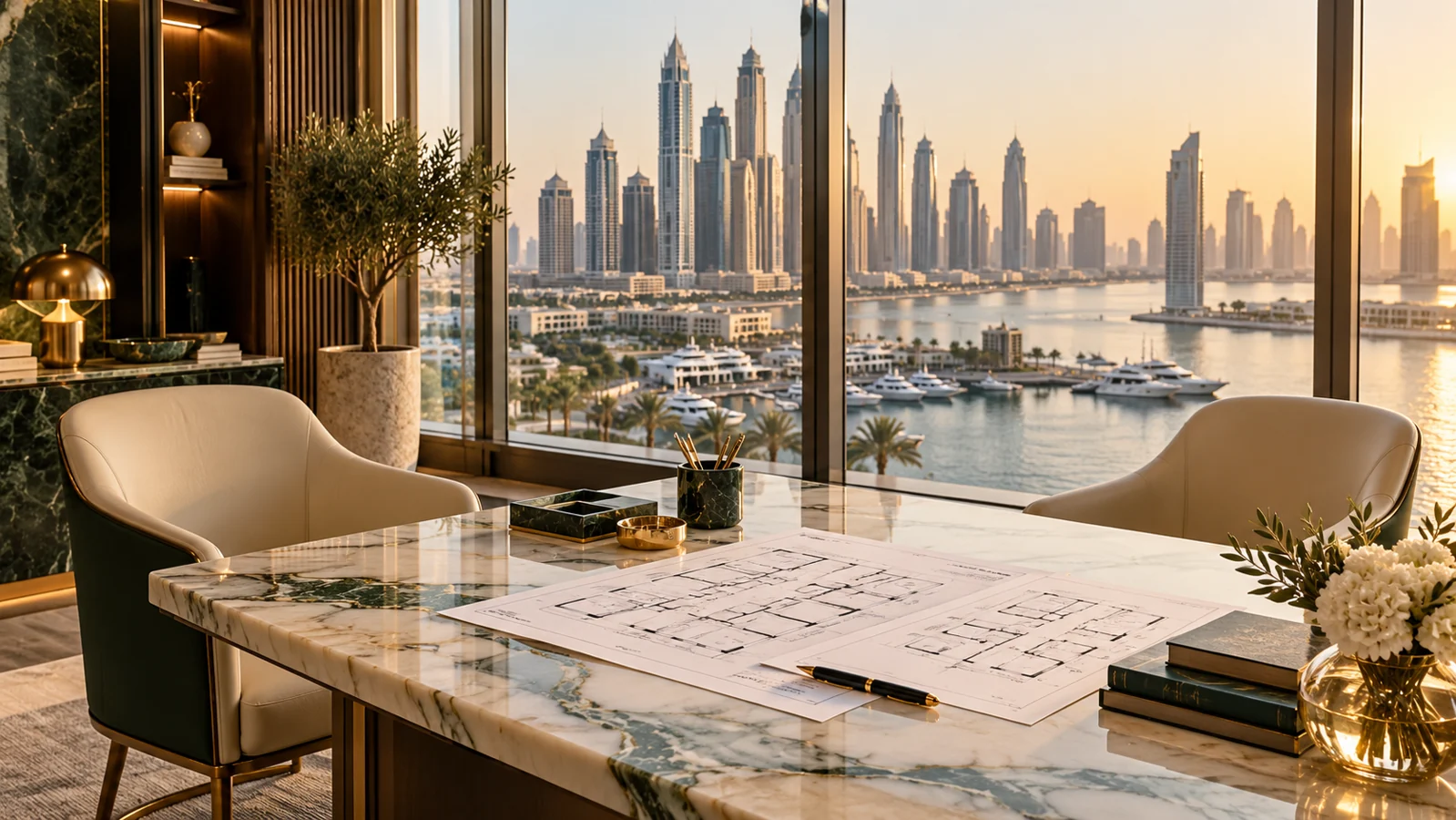 What to Tell Your Dubai Property Broker Before the First Viewing — editorial illustration